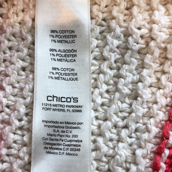 Chico’s High/Low Tunic Sweater 0(XS) - Picture 7 of 8